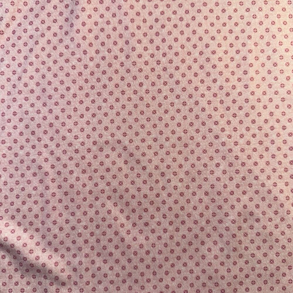 Callaway Opti-Dri Golf Polo Shirt Men’s M Pink Geometric Stretch Short Sleeve - Picture 9 of 9